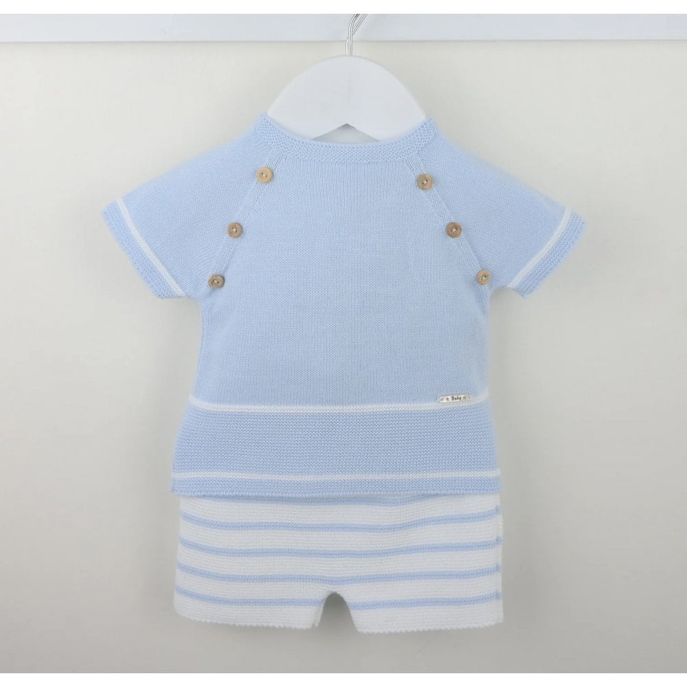 Casper Shorts Suit Blue
