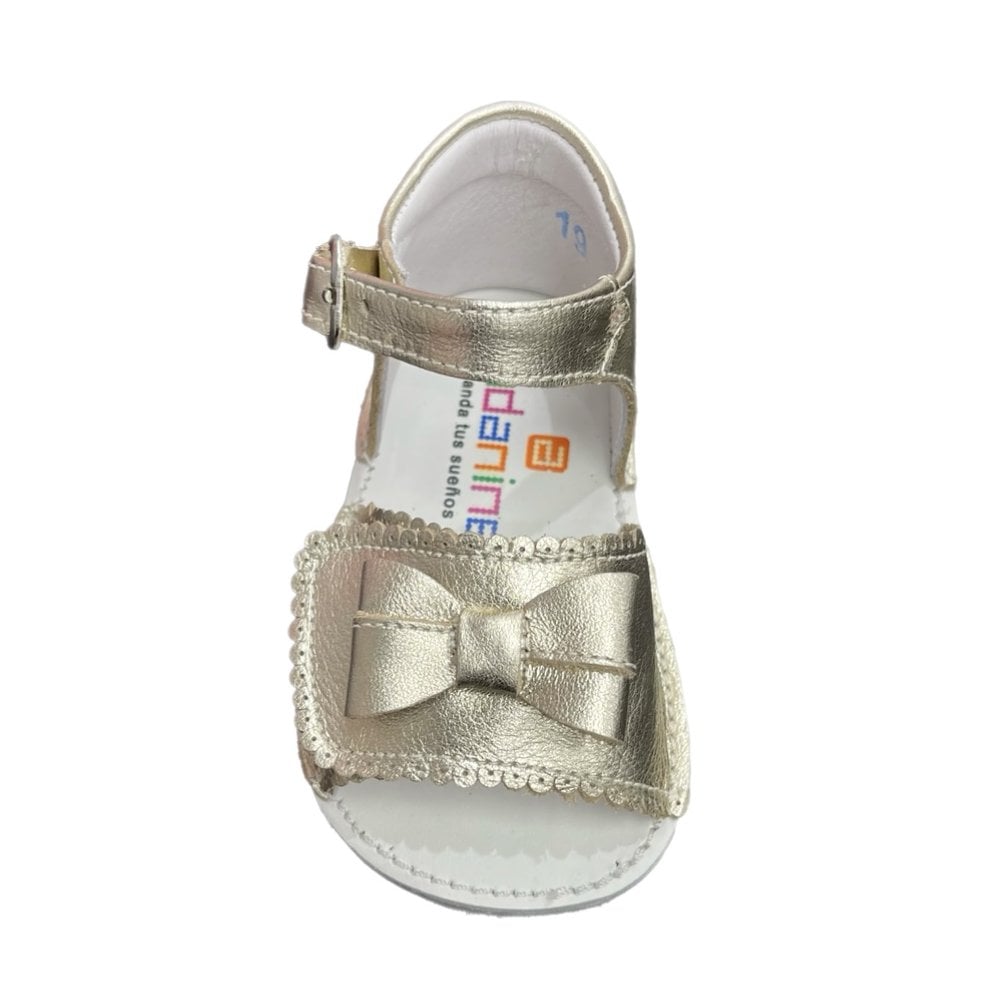 191814 Sandal Gold Leather