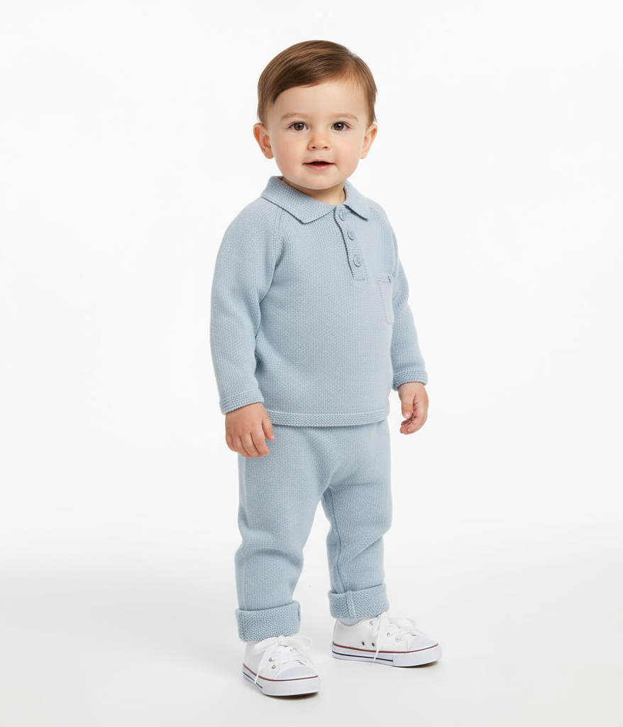 Oliver 2 Piece Suit Baby Blue