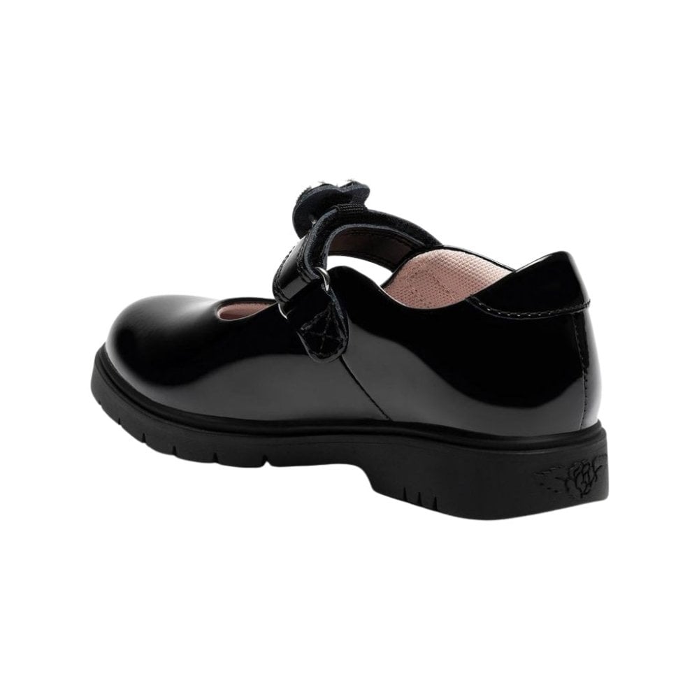 LKS08934 Zoey Black Patent School Shoe