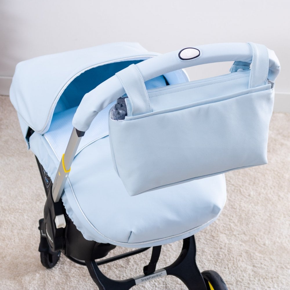 068239 Nubeluna Doona Car Cover Baby Blue Leatherette