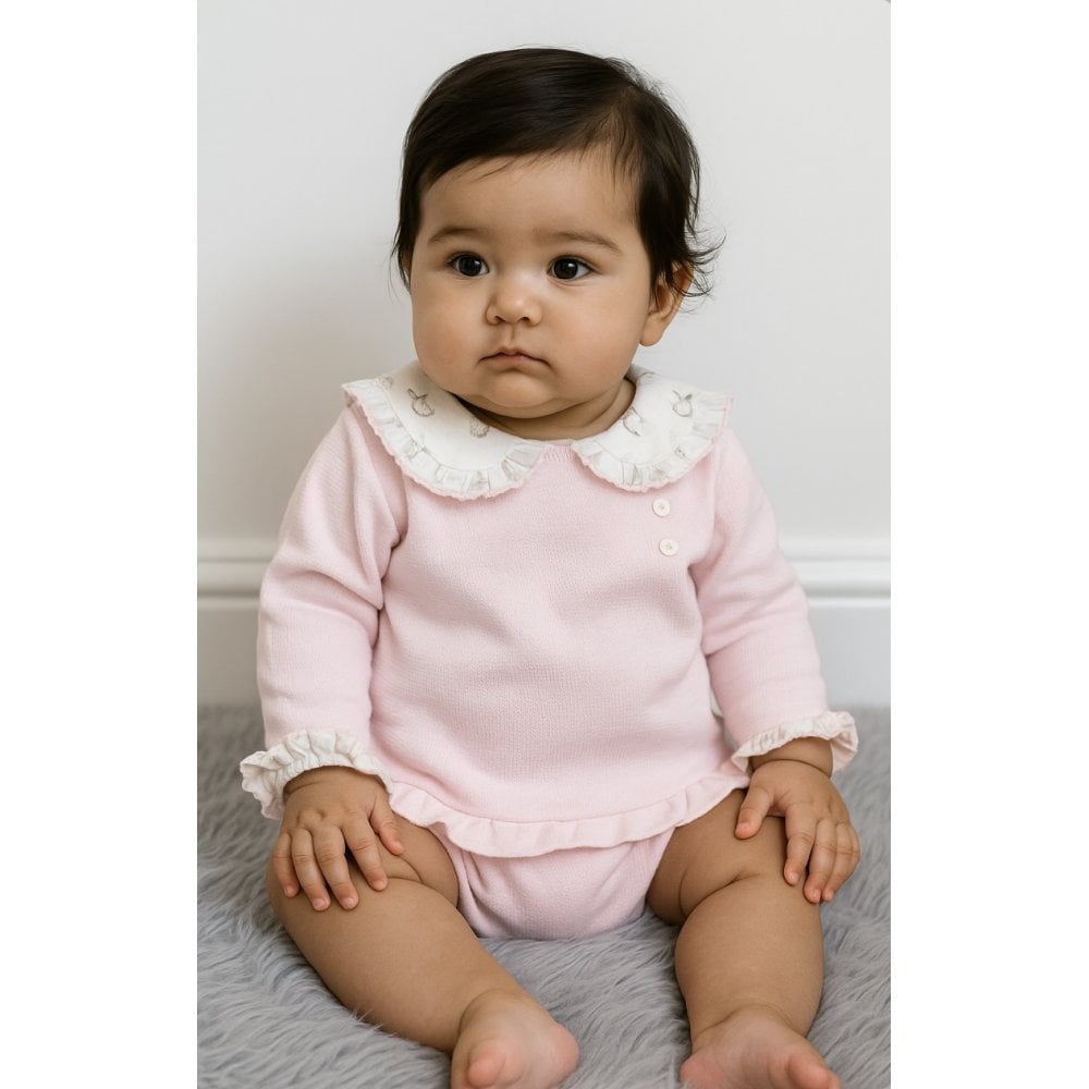 41627 Baby Girls Bunny Set Pink