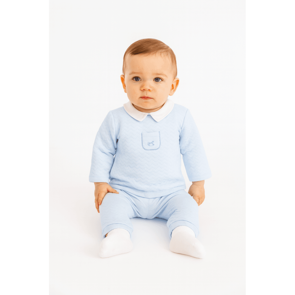 Pex Rocking Horse Blue Tracksuit Set