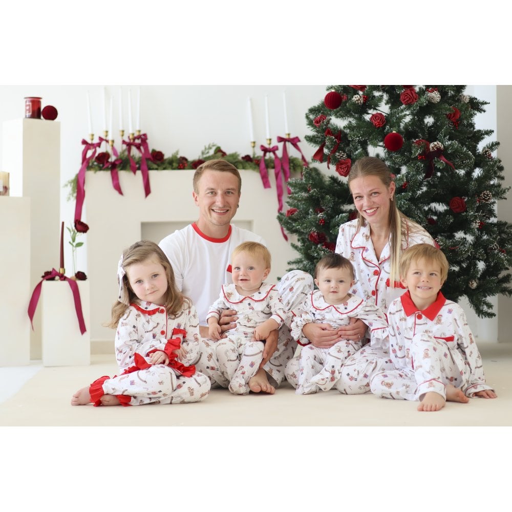 Christmas Traditional Print Babygrow
