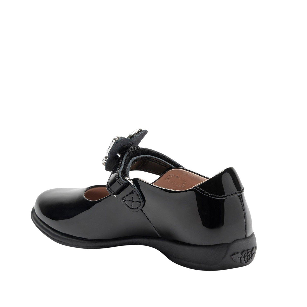 Lelli Kelly Selena Black Patent School Shoes F Fit LKS08464