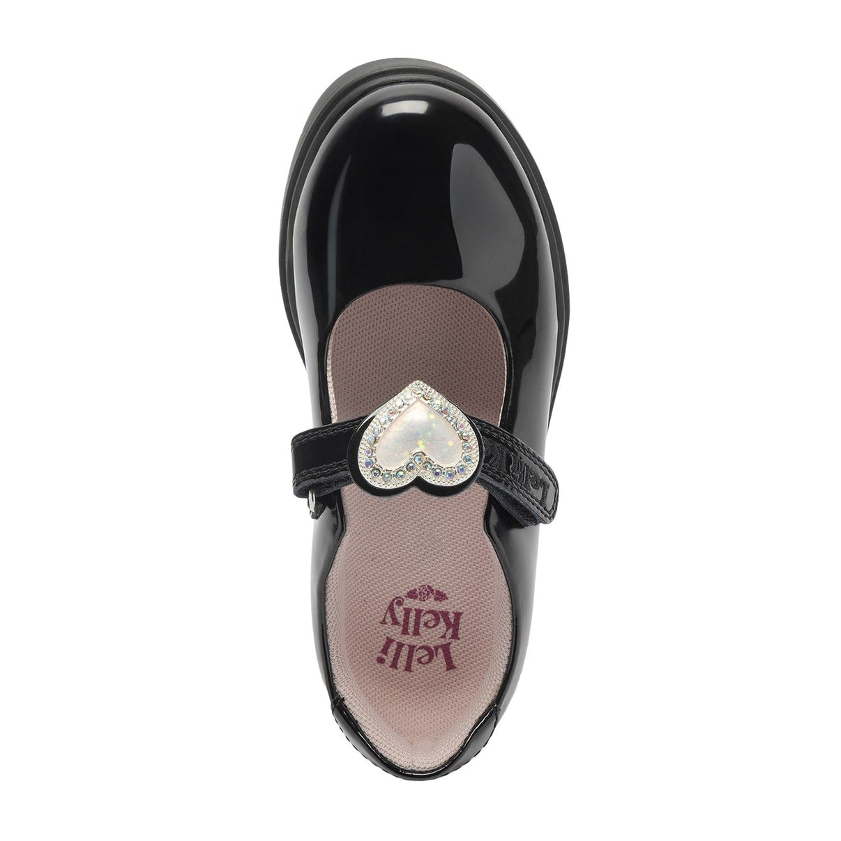 Lelli Kelly Sabrina Black Patent School Shoes LKS08967