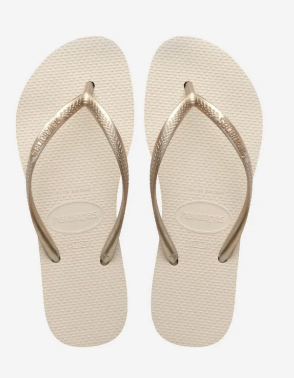 Slim Havaianas Beige