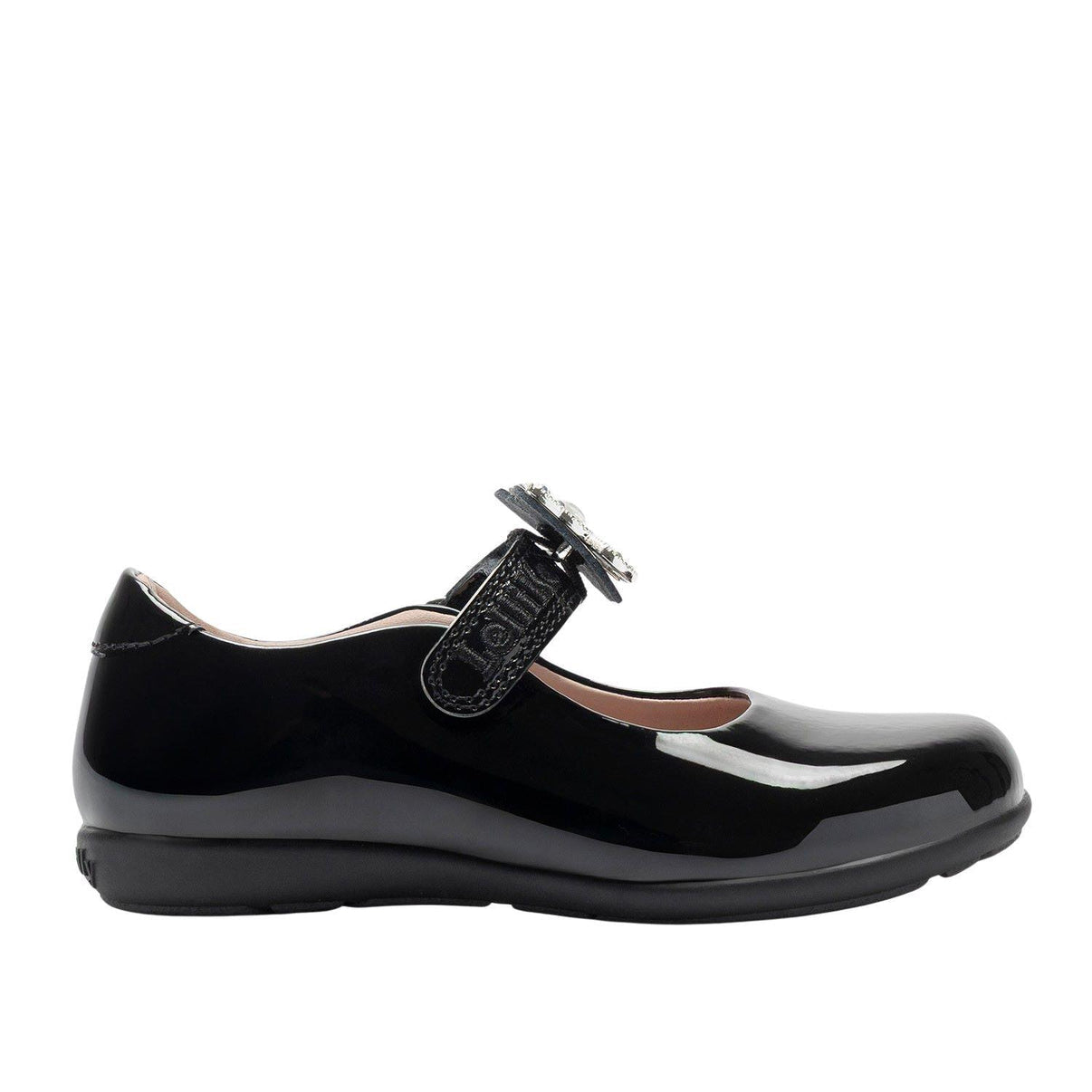 Lelli Kelly Selena Black Patent School Shoes G Fit LKS08484