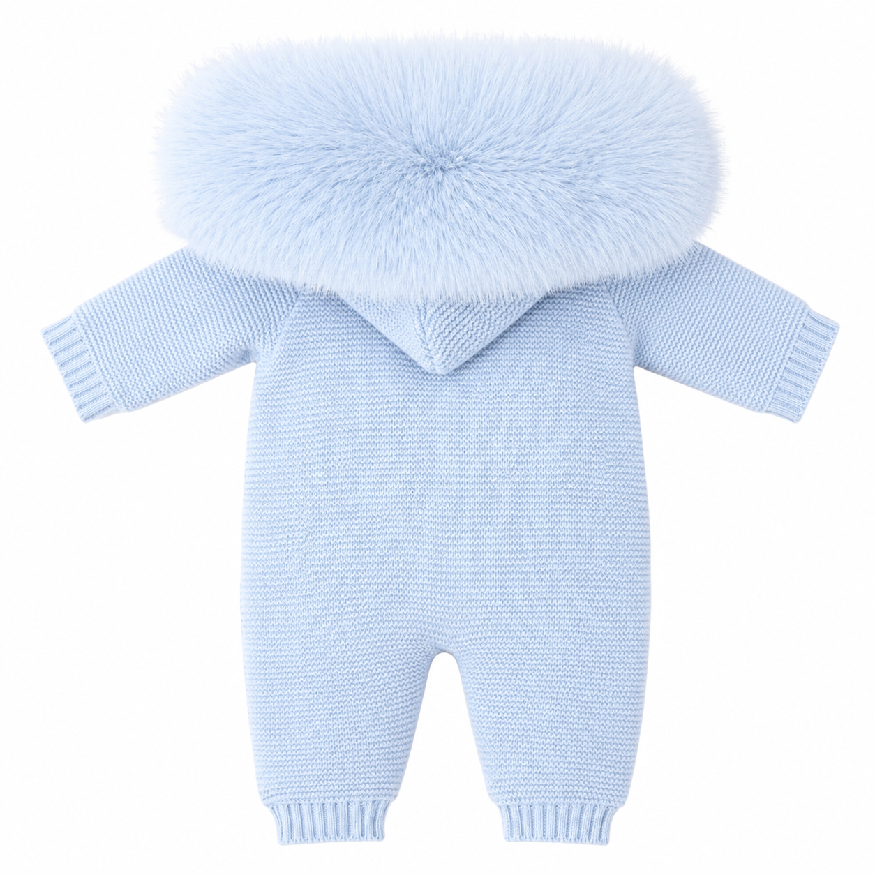 Eva Bella Signature Faux Pram Suit Blue