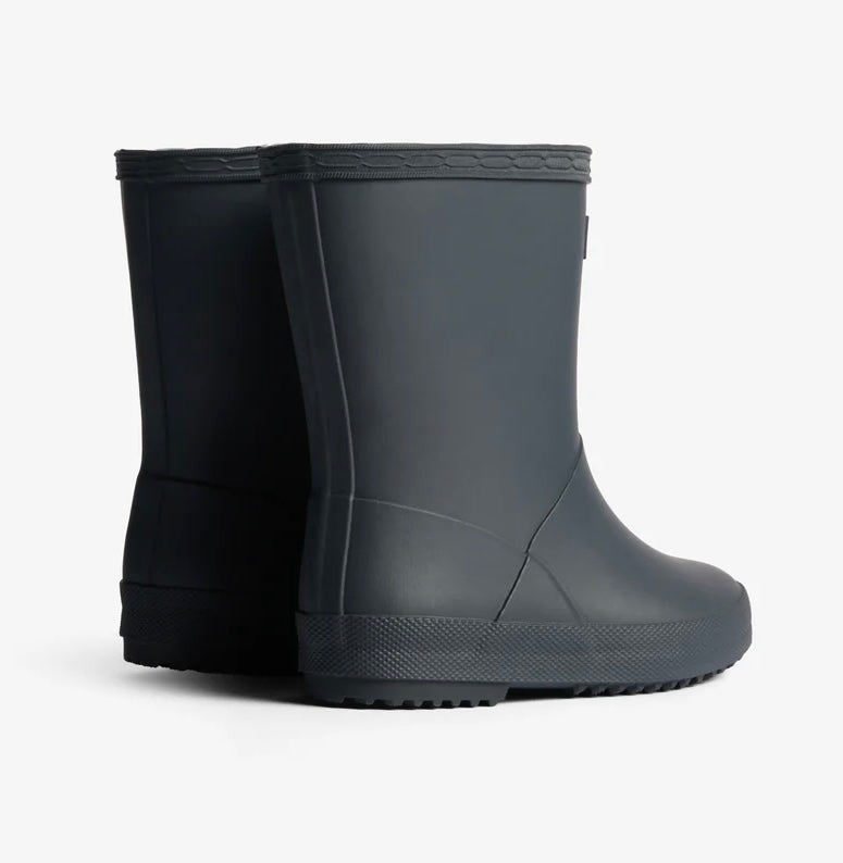 Kids First Fleece Lined Hunter Boot Navy