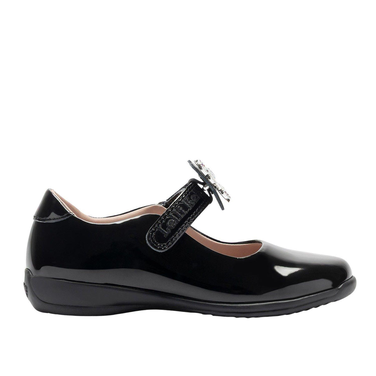 Lelli Kelly Selena Black Patent School Shoes F Fit LKS08464