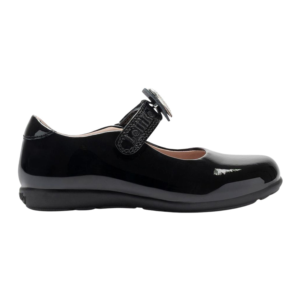 Lelli Kelly Sabrina Black Patent School Shoes G Fit LKS08486