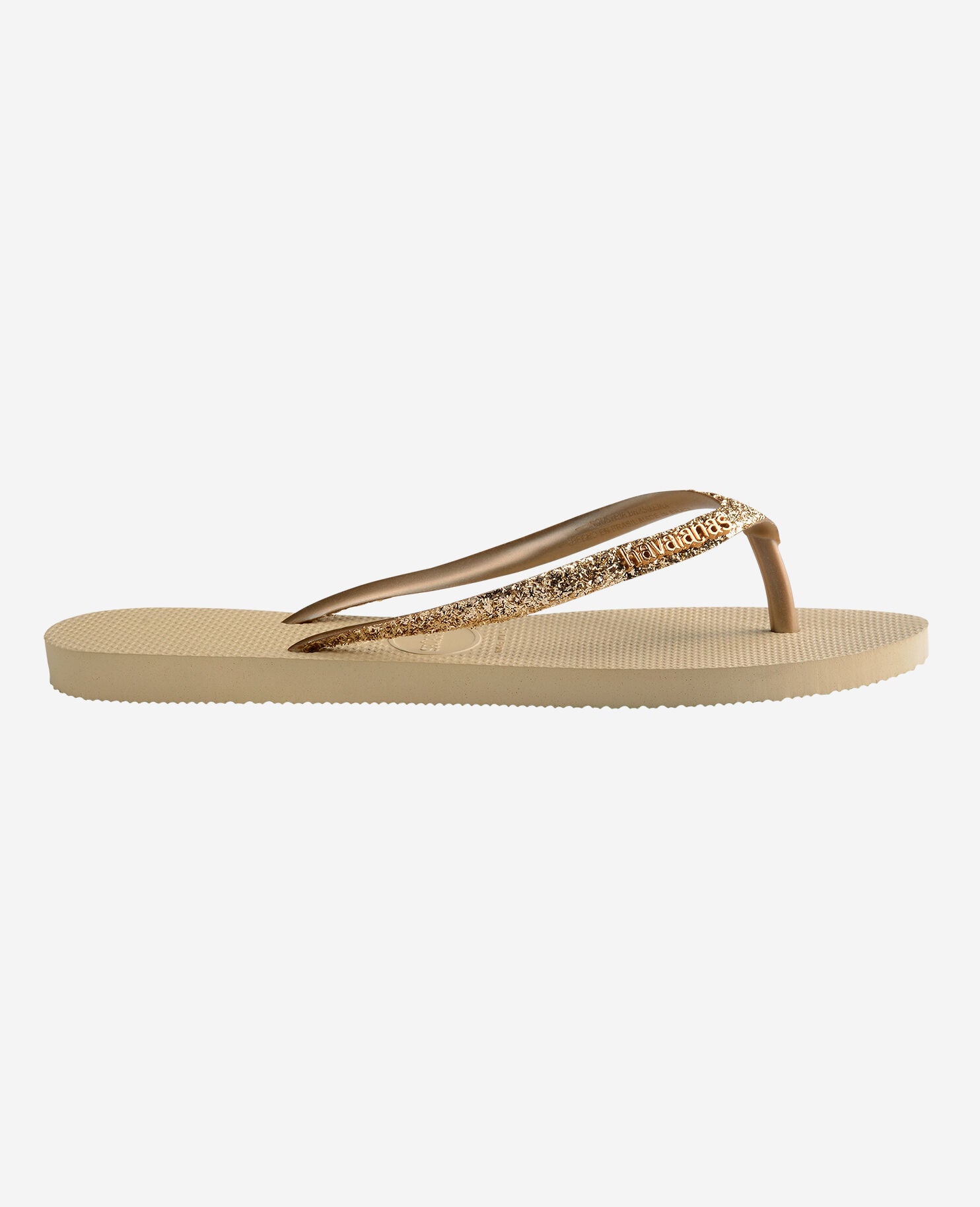 Slim Glitter II FC Kids Sand Grey Havaianas