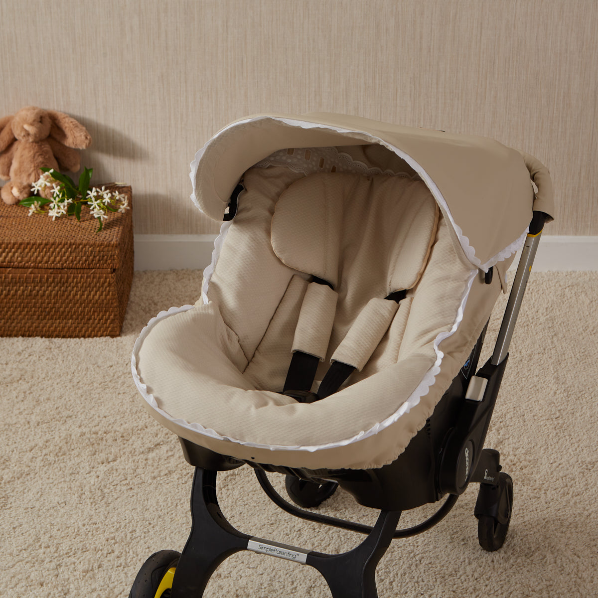 094237 Leatherette Doona Car Seat Cover Camel