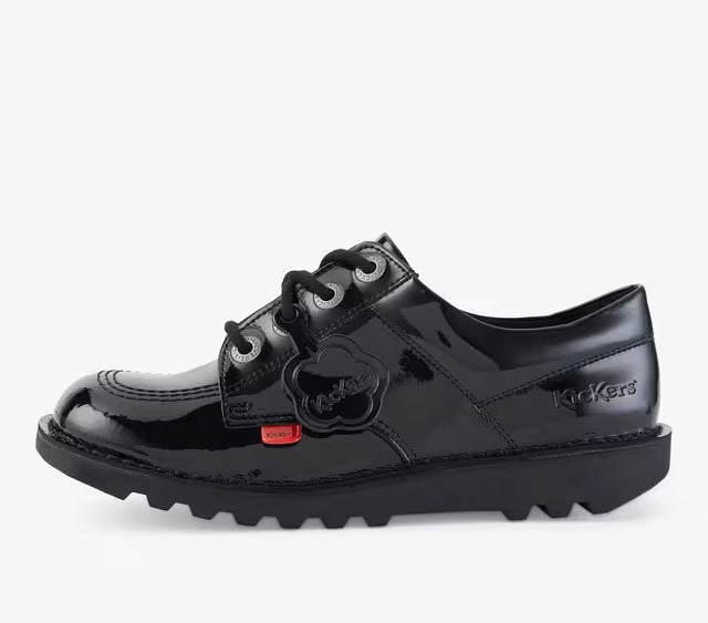Kick Lo Kids Kicker Shoes Black Patent