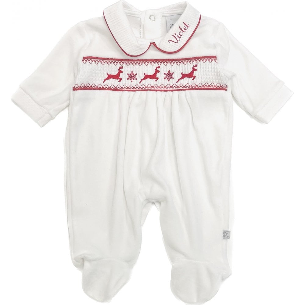 AX2081 Reindeer Christmas Babygrow