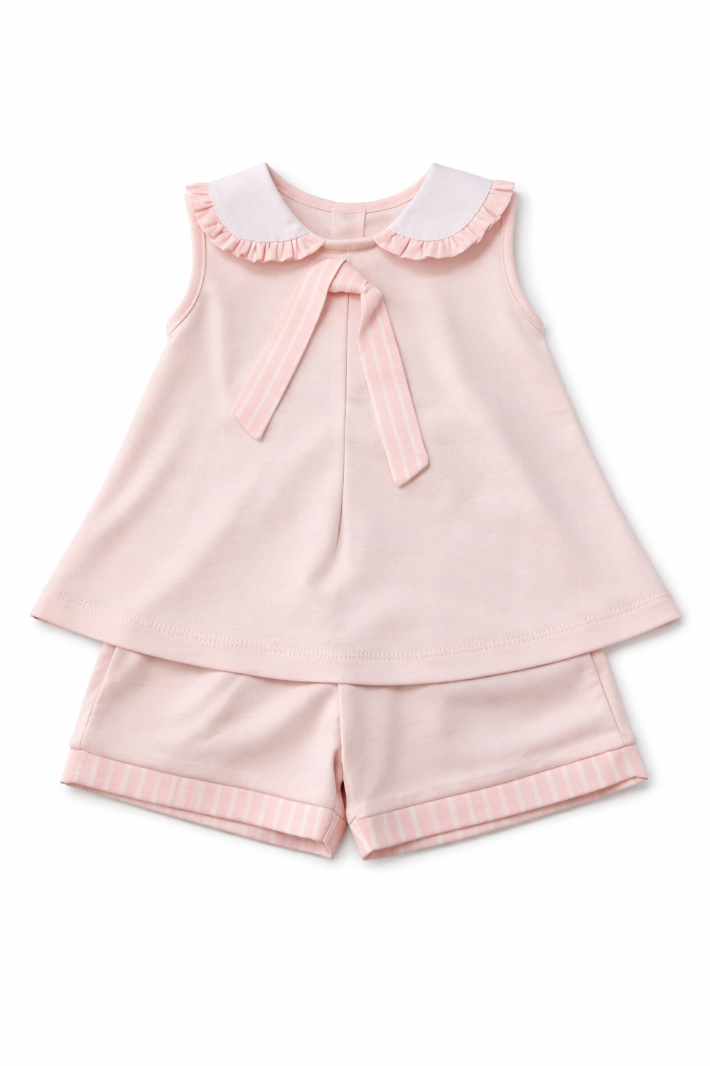 SG157 Girls Pink Shorts & Top