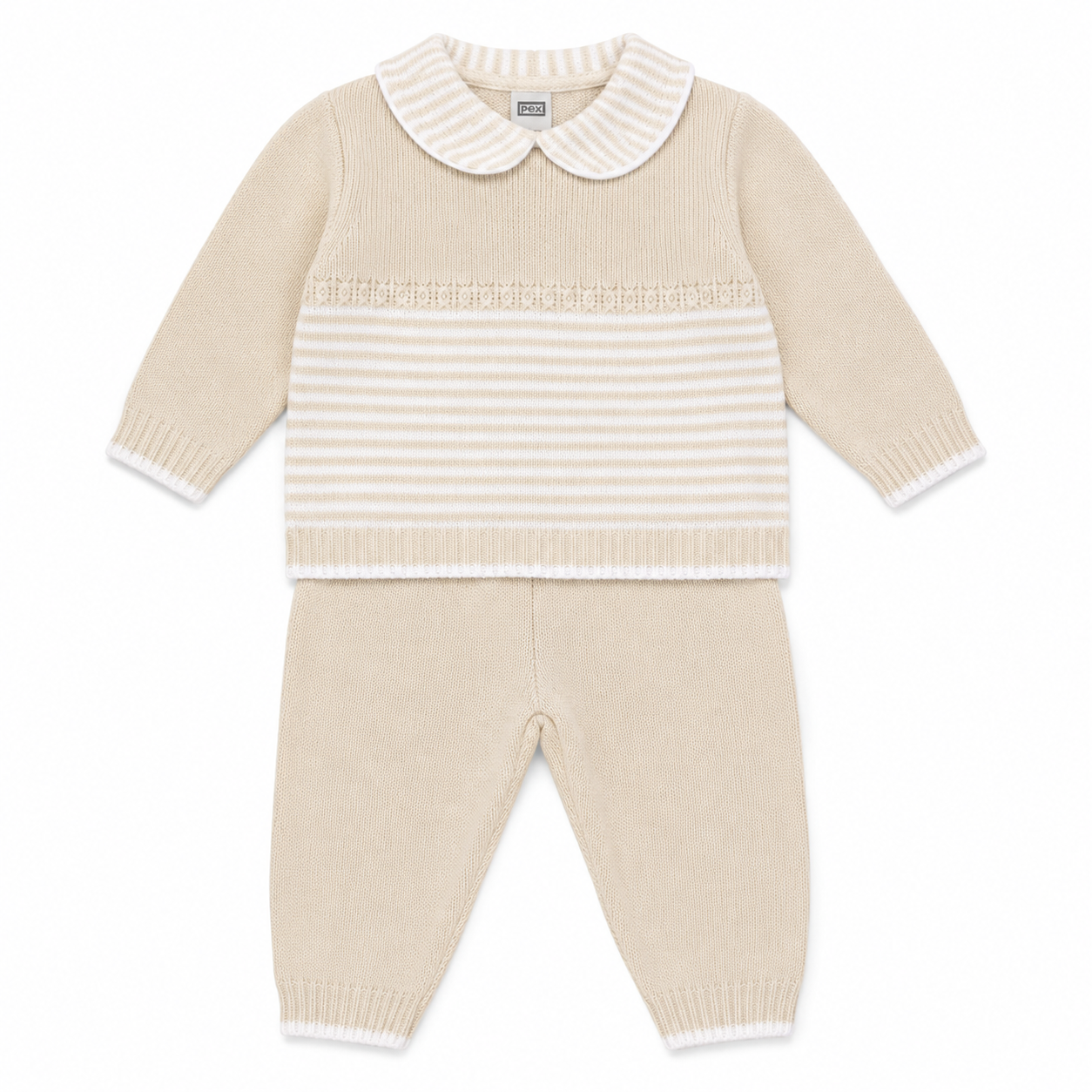 Marshall Pex Baby Knit Tracksuit Beige