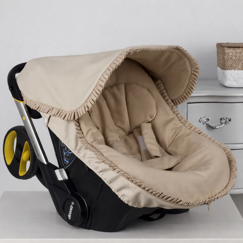 070237 Leatherette Doona Car Seat Cover Camel