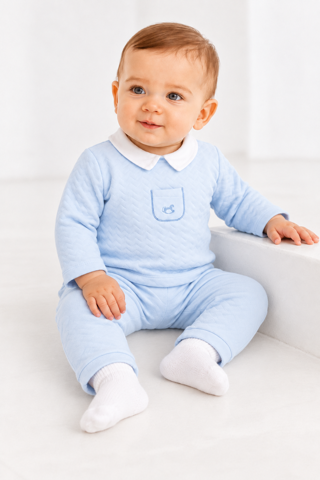 Pex Rocking Horse Blue Tracksuit Set