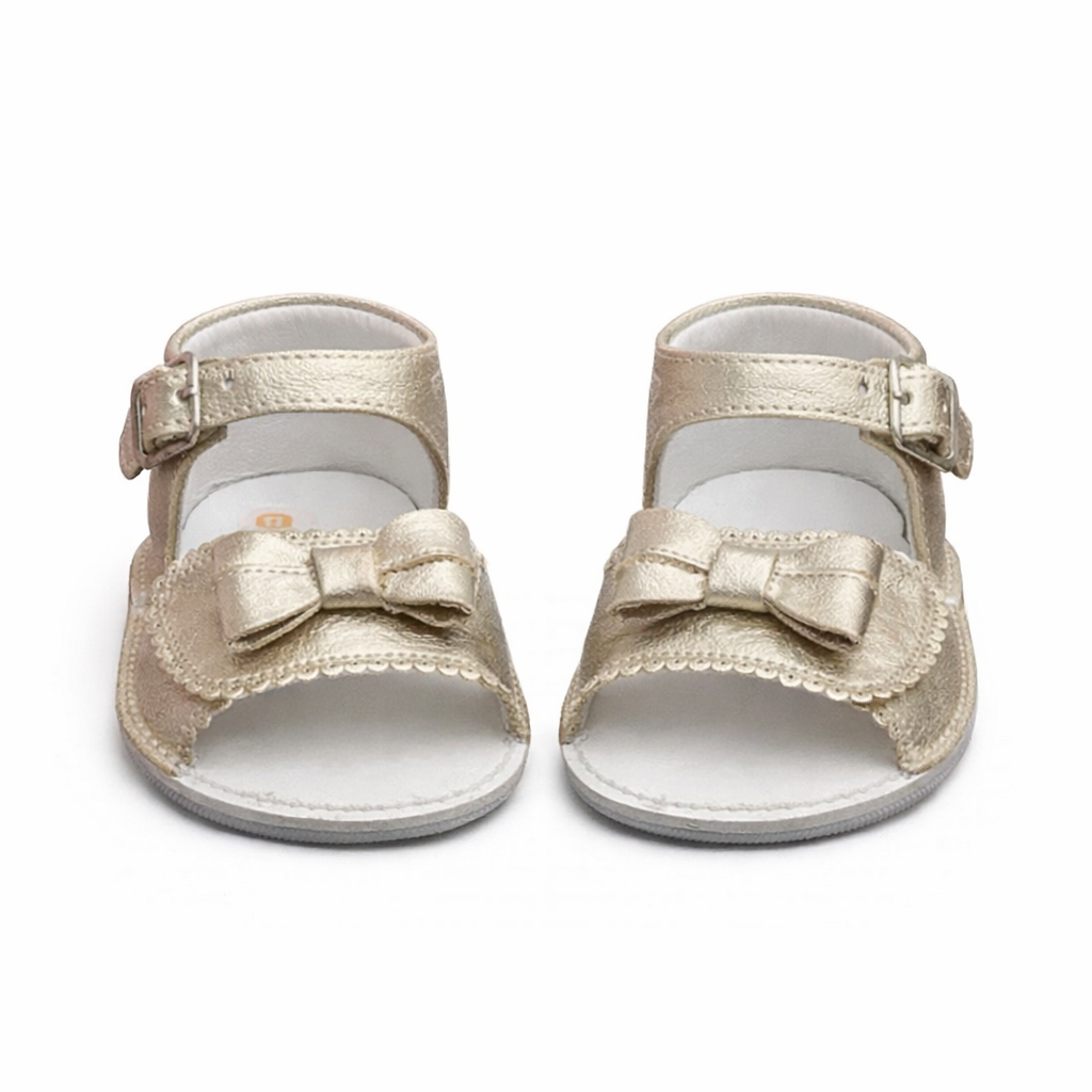 191814 Sandal Gold Leather
