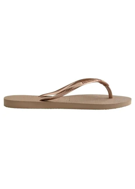 Slim Crystal Havaianas Rose Gold