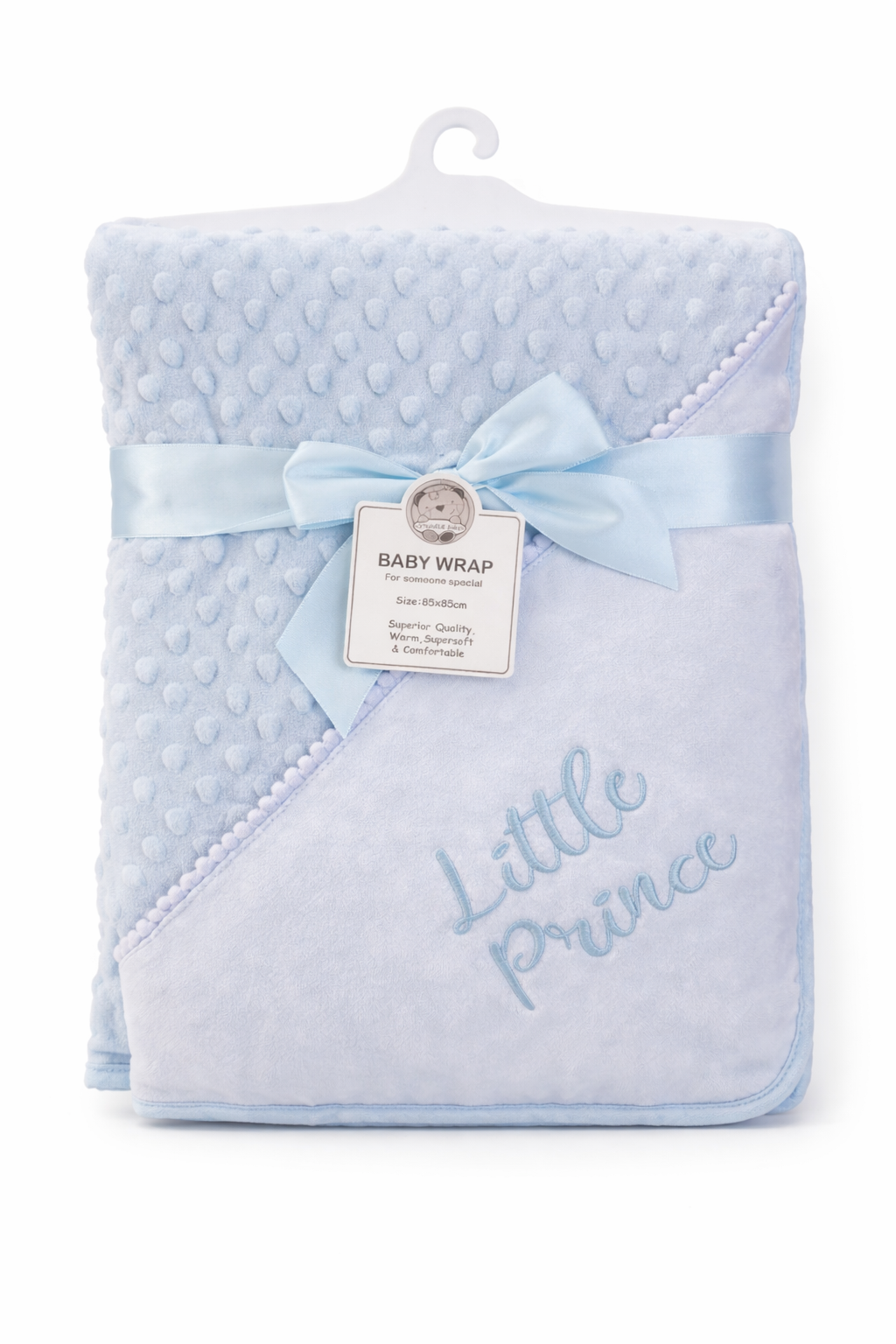 Baby Blue Little Prince Blanket Wrap