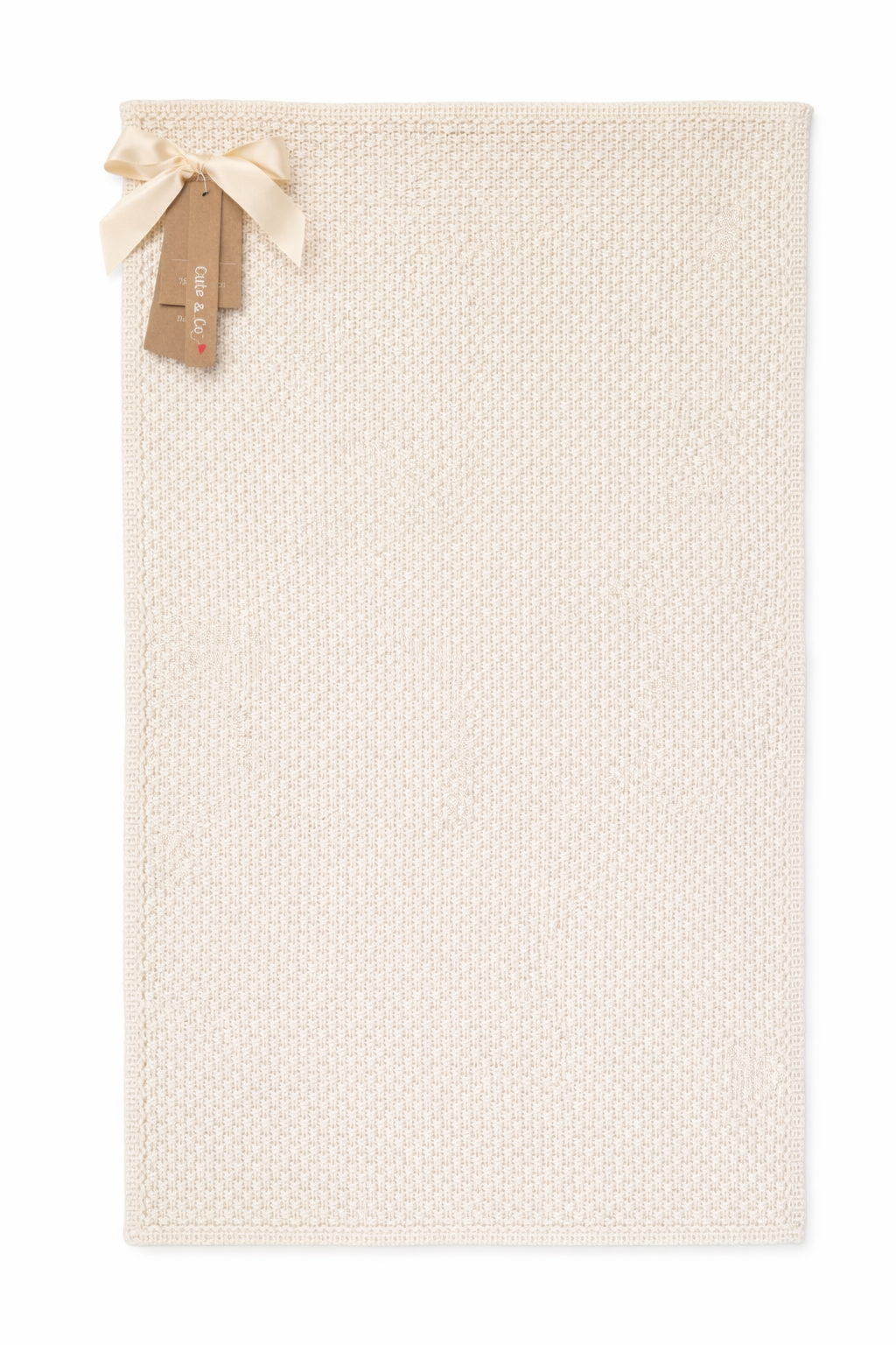 Deluxe Cellular Bamboo Blanket Beige