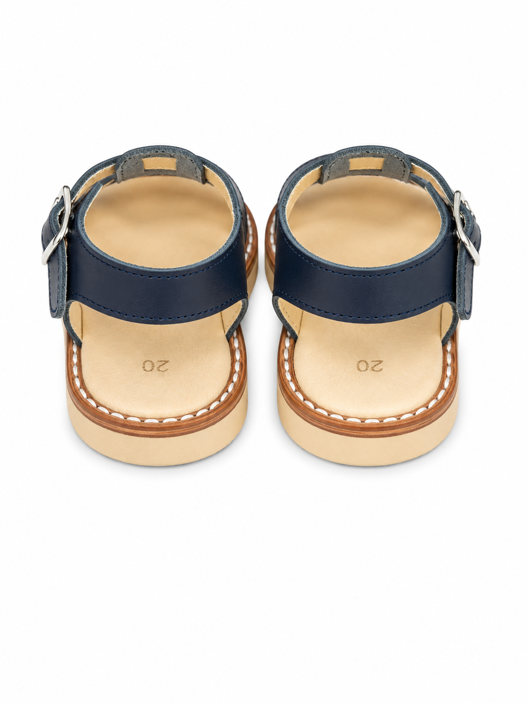 E505 Boys Closed In Spider Sandal Navy