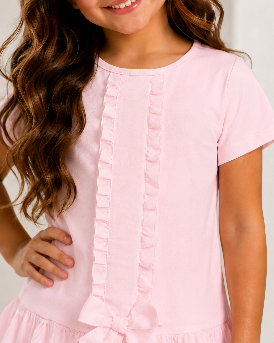 Georgie Girls Pink Shorts & Leggings Set