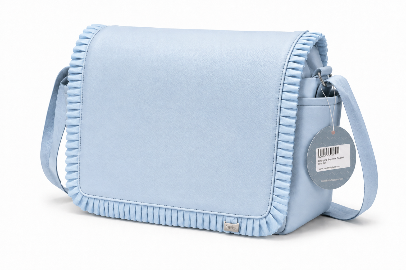 Nubeluna 070455 Frilled Baby Changing Bag Blue
