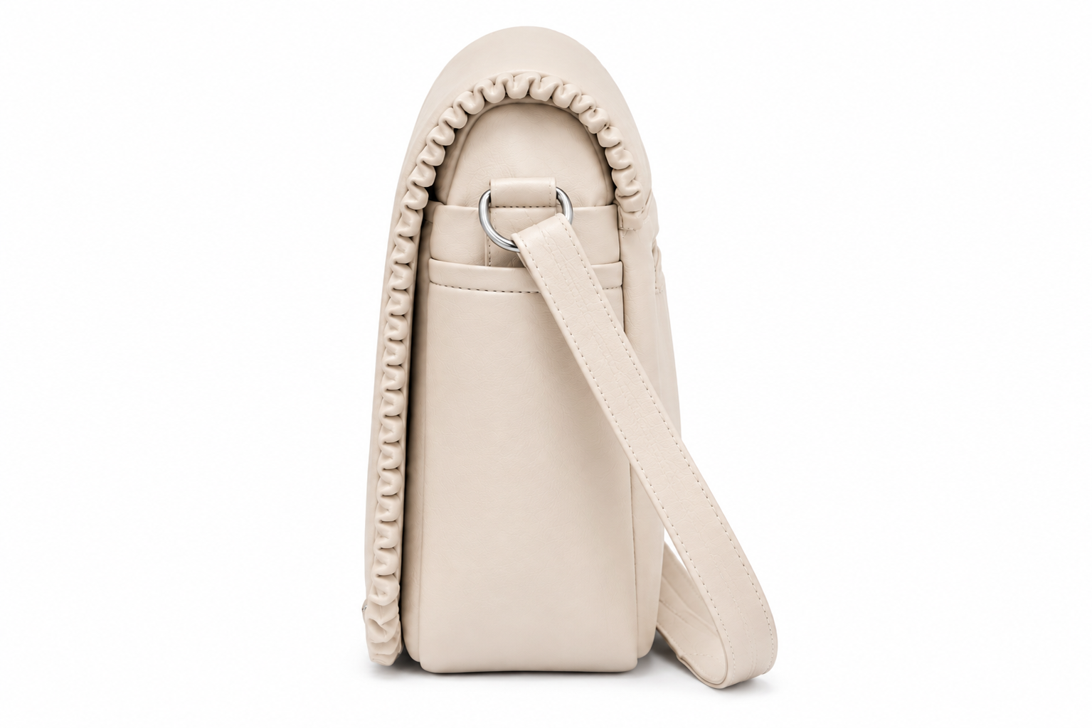 Nubeluna 070455 Frilled Baby Changing Bag Camel
