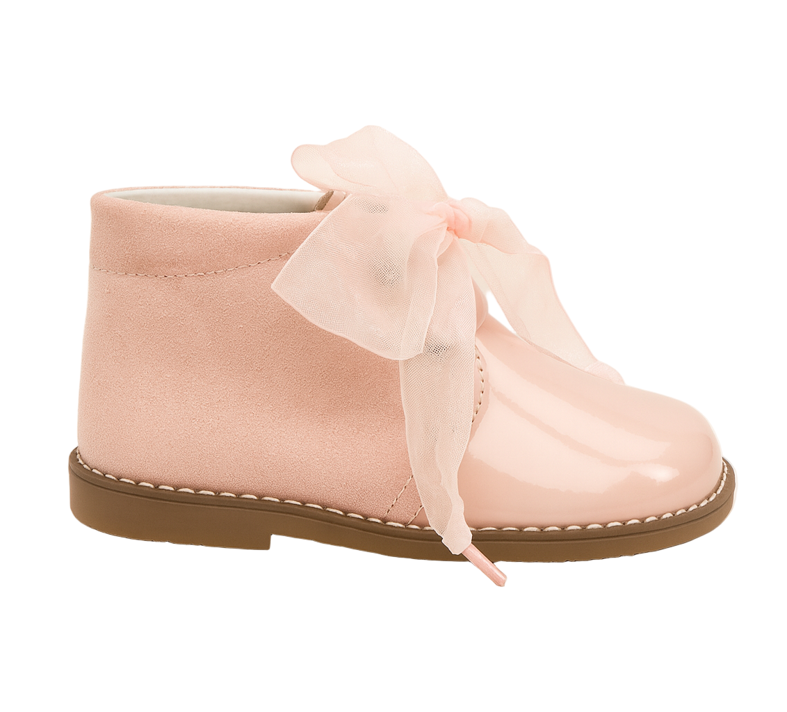 202845 Patent/Glitter Boot Pink