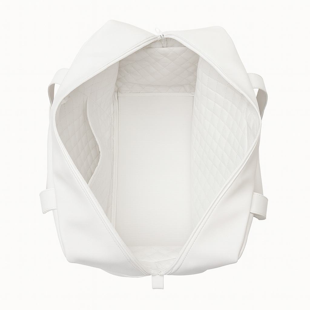 Nubeluna 086439 Baby Changing Bag White