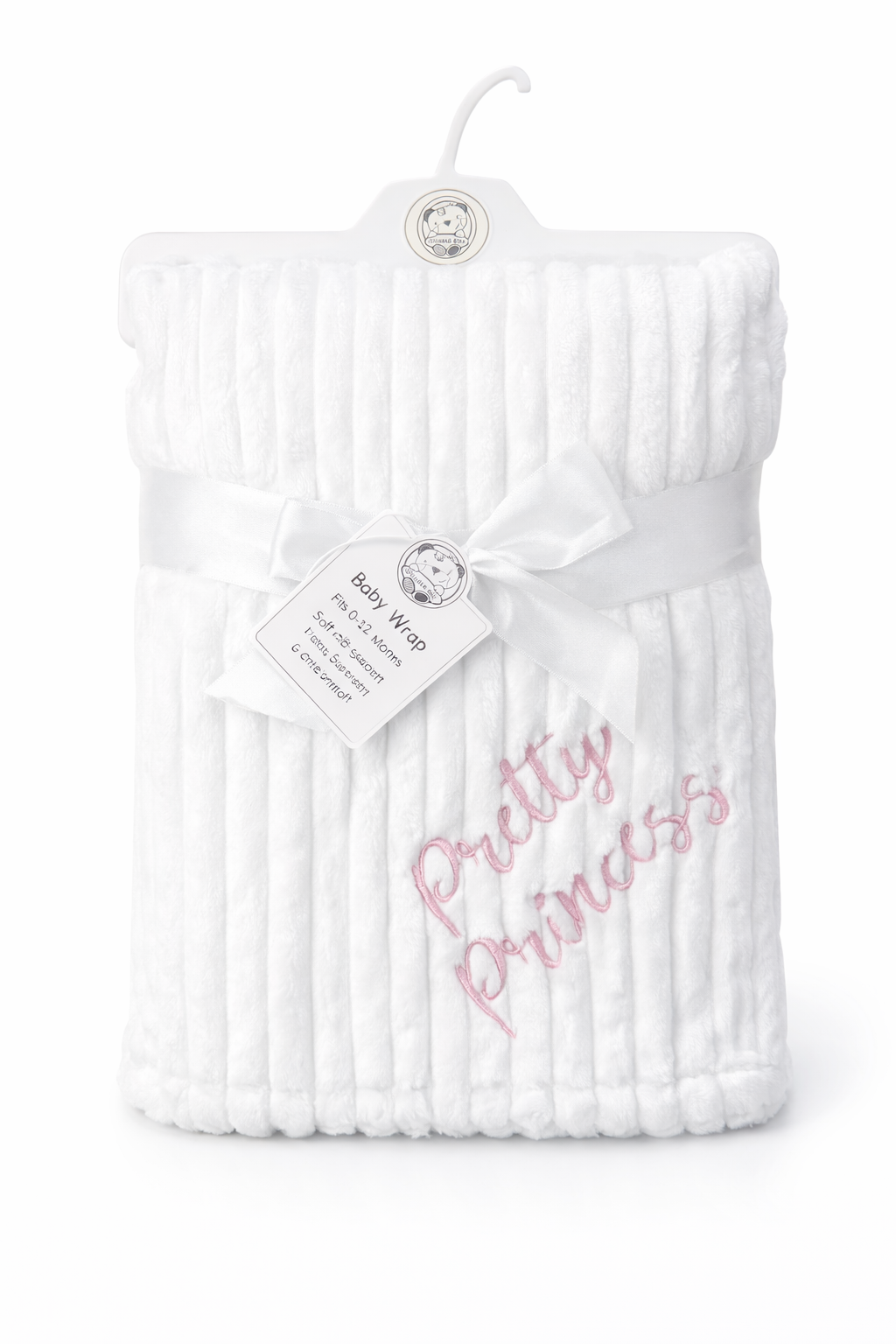 Baby Stripe Wrap Blanket Pretty Princess