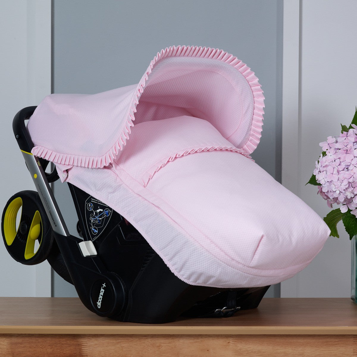070227 Doona Car Seat Cover Pink